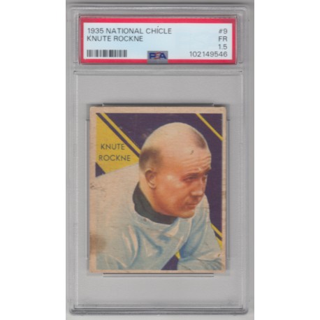 1935 National Chicle Knute Rockne