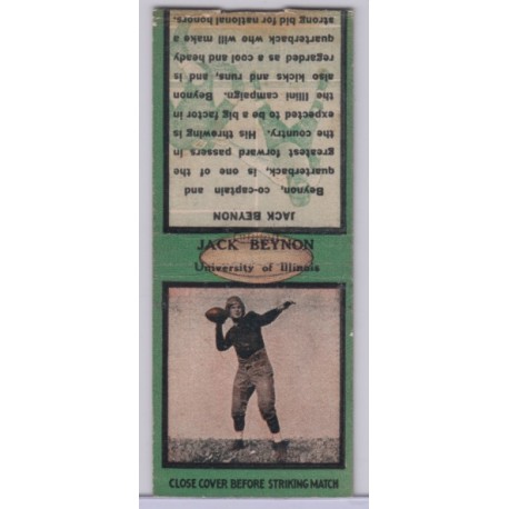 1934 Diamond Matchbook- Jack Benyon