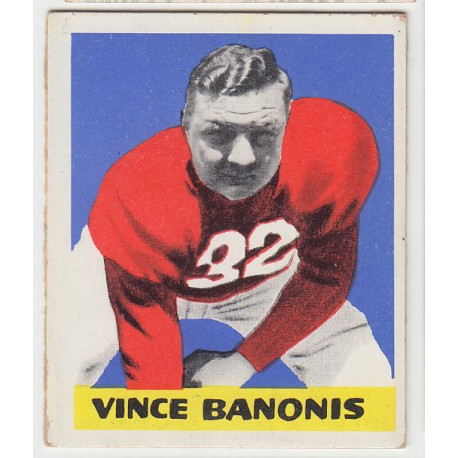 1948 Leaf - Vince Banonis