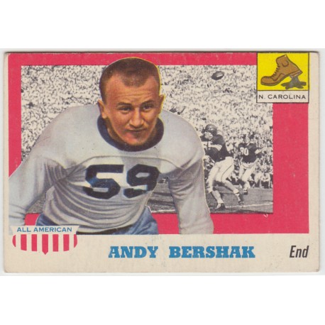 1955 Topps All American - Andy Bershak