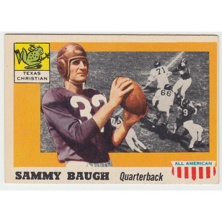 1955 Topps All American - Sammy Baugh