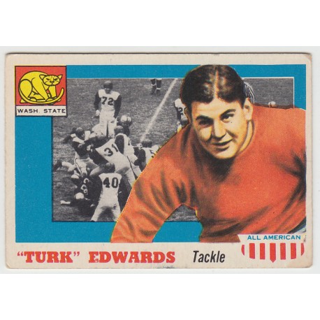 1955 Topps All American - Turk Edwards