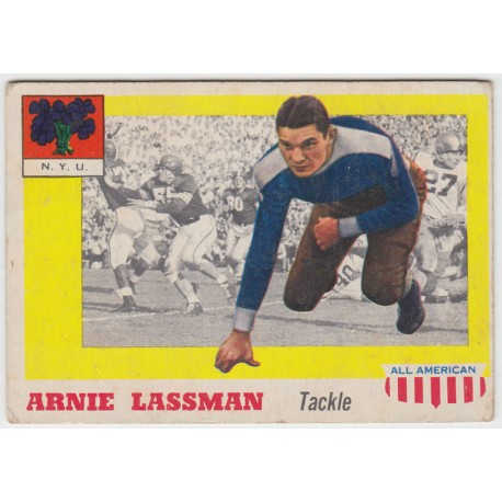 1955 Topps All American - Arnie Lassman