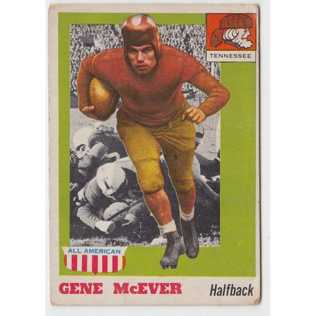1955 Topps All American - Gene McEver