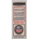 1933 Diamond matchbook - All American Football Seal