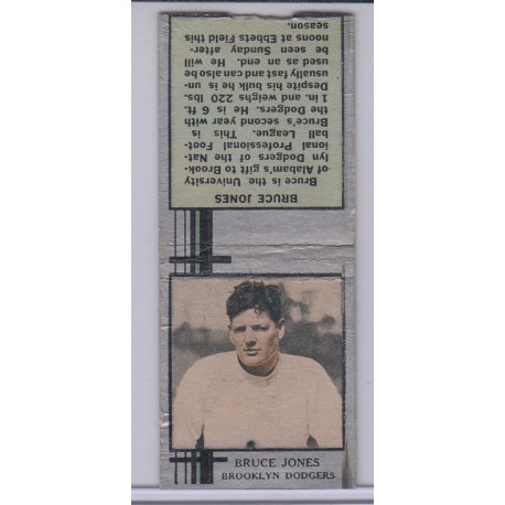 1933 Diamond  Matchbook - Bruce Jones