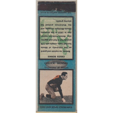 1934 Diamond Matchbook - Chuck Bennis