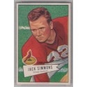 1952 Bowman football cards - small